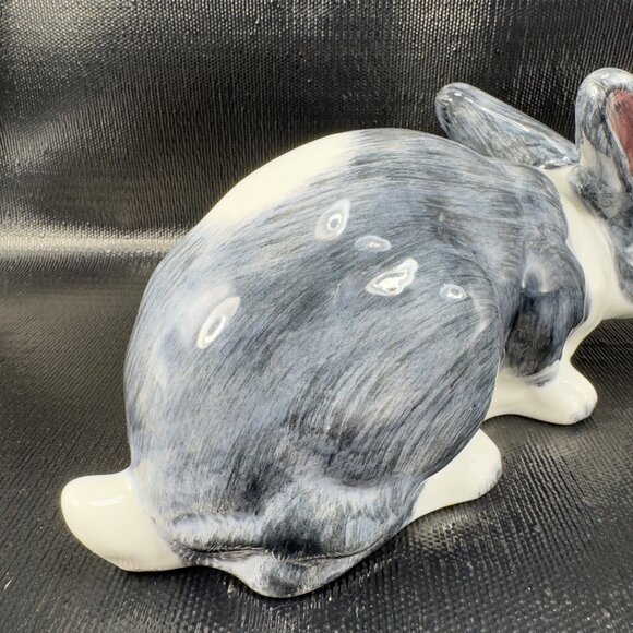 Vintage Italian Pottery Bunny Rabbit 12inch Ceramic Figurine Made In Italy VTG - Picture 8 of 15